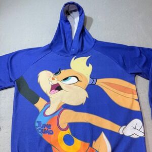 Space Jam A New Legacy Lola Bunny Tune Squad Graphic Hoodie Royal Blue Youth Med